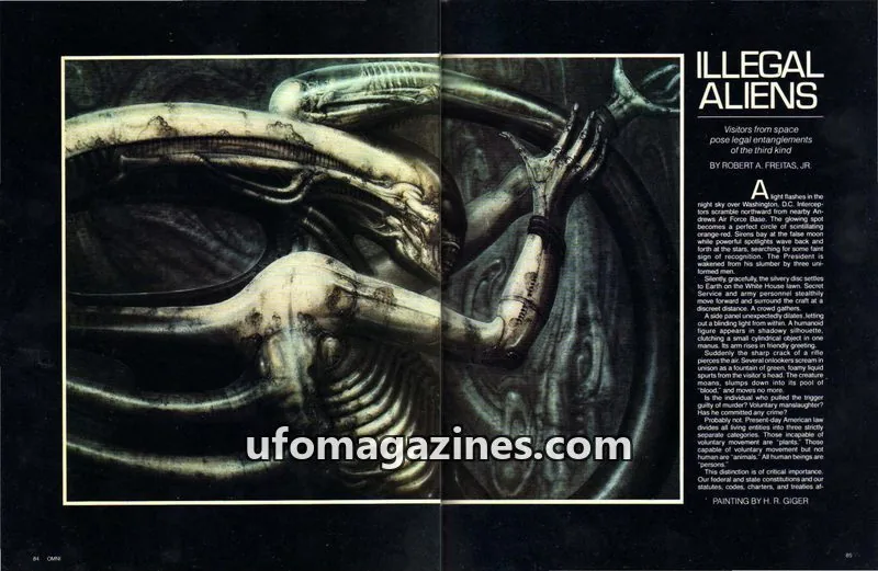 Cover of OMNI issue 84: OMNI