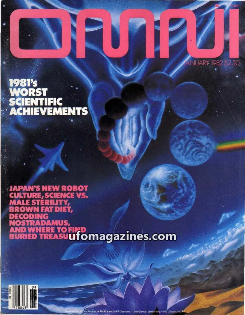 Cover of OMNI issue January 1982: OMNI