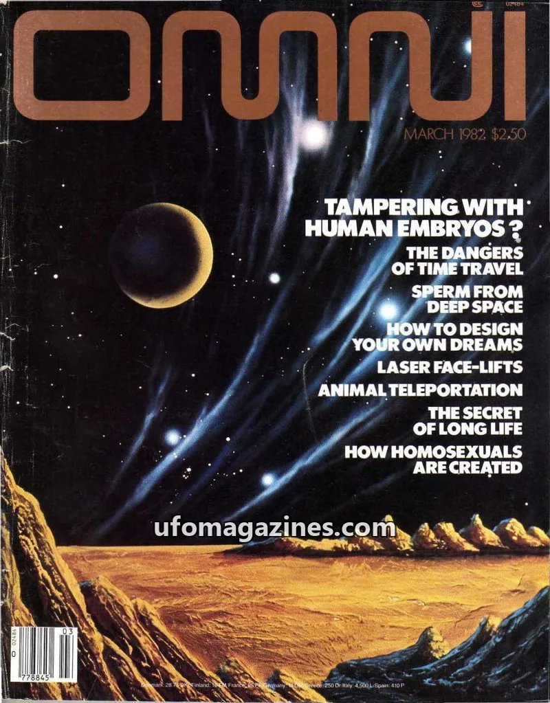 Cover of OMNI issue MARCH 1982: OMNI