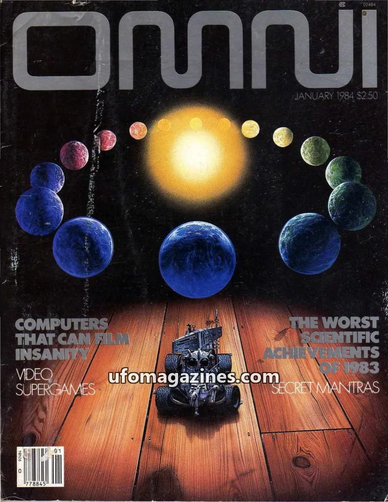 Cover of OMNI issue JANUARY: OMNI