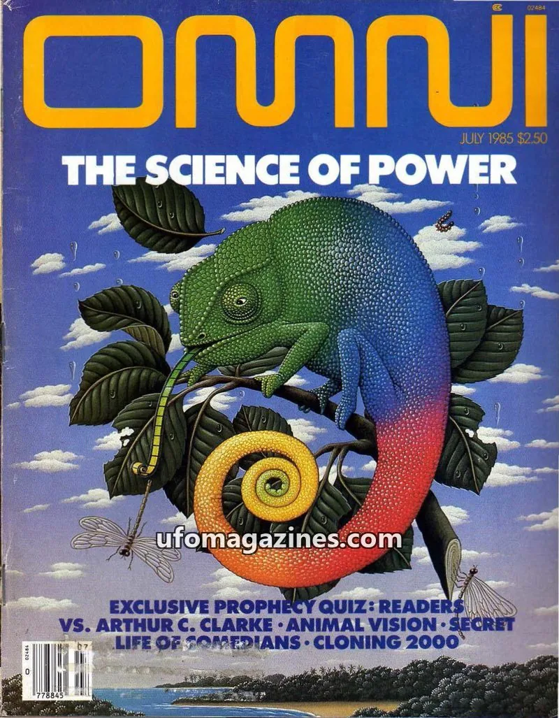 Cover of OMNI issue JULY 1985: OMNI