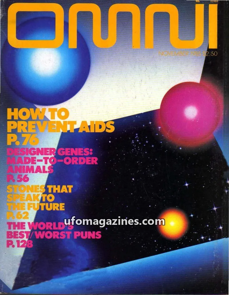 Cover of Omni Publications International Ltd. issue November 1985: OMNI