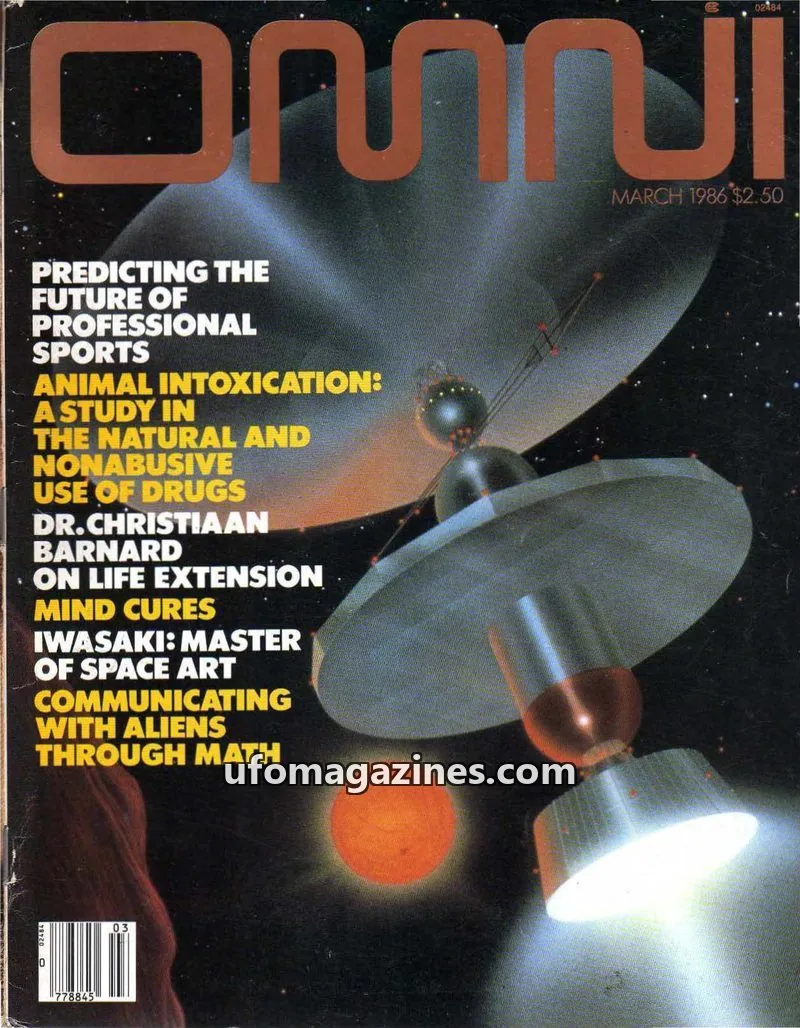 Cover of OMNI issue March 1986: OMNI