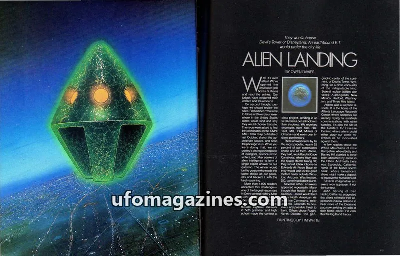 Cover of OMNI issue 115: OMNI