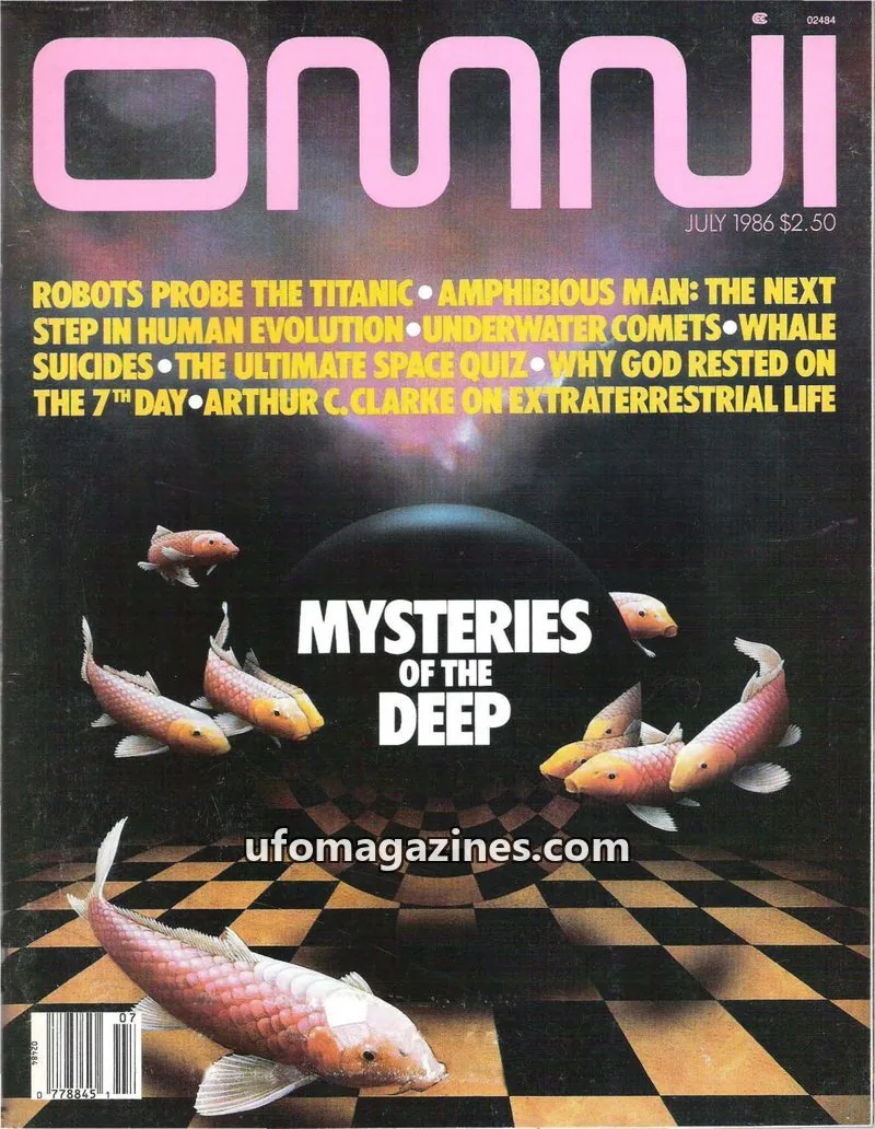 Cover of OMNI issue JULY 1986: OMNI