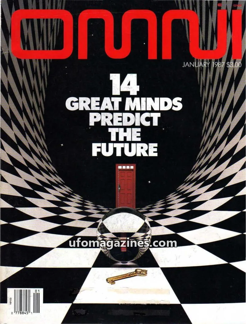 Cover of Omni Publications International Ltd. issue JANUARY 1987: OMNI