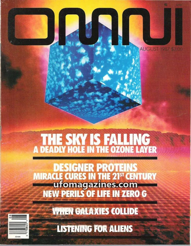 Cover of OMNI issue AUGUST 1987: OMNI