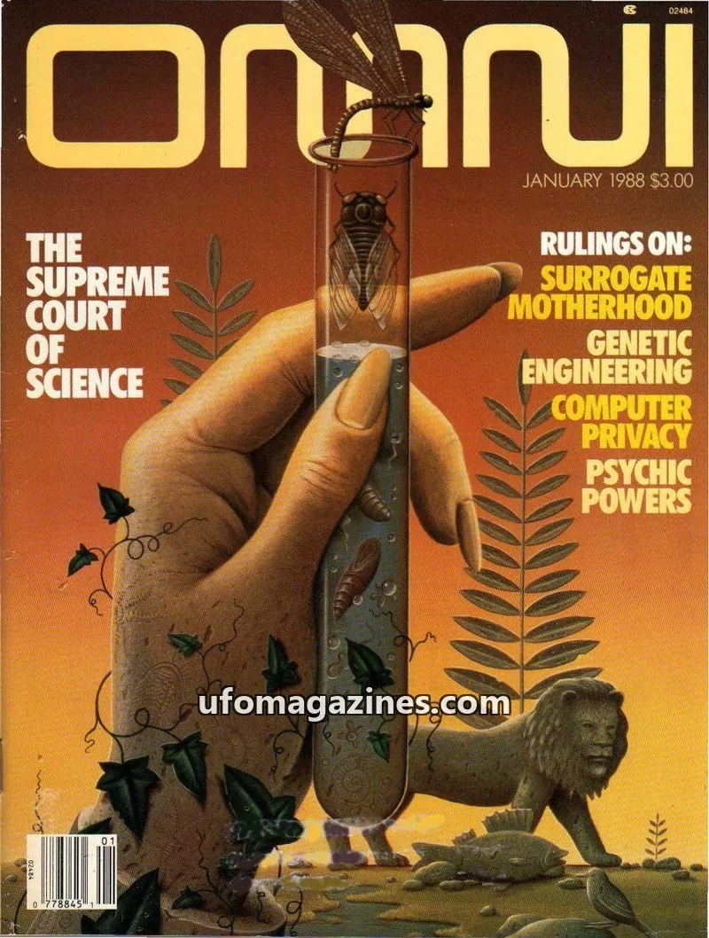 Cover of OMNI issue JANUARY 1988: OMNI