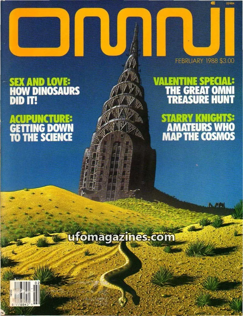 Cover of Omni Publications International Ltd. issue FEBRUARY 1988: OMNI