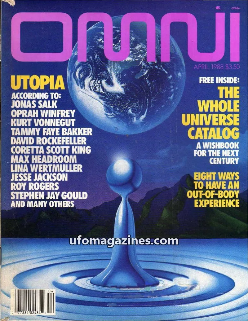 Cover of OMNI issue April 1988: Omni