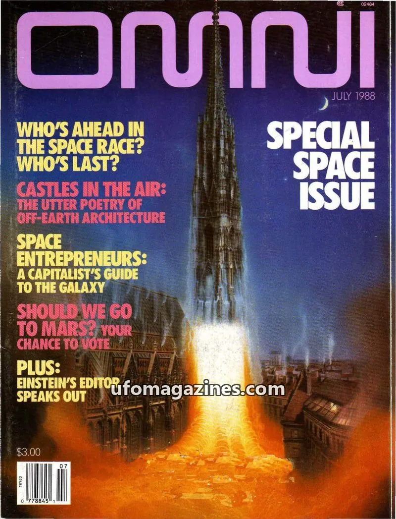 Cover of OMNI issue JULY 1988: OMNI