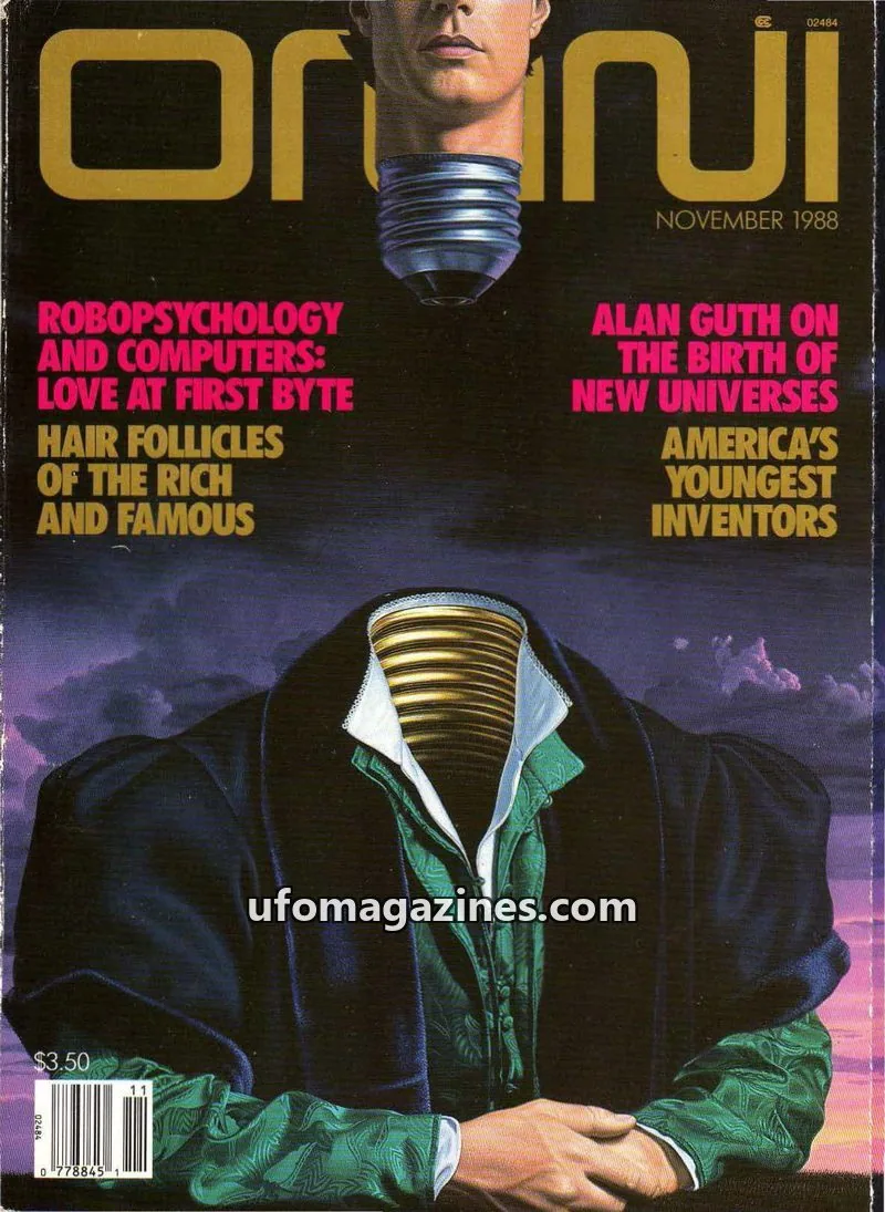 Cover of OMNI issue NOVEMBER 1988: OMNI