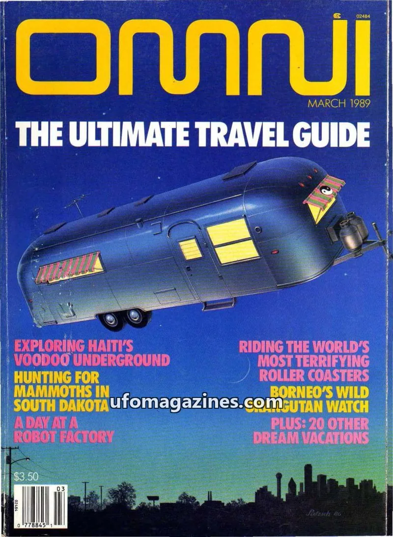 Cover of OMNI PUBLICATIONS INTERNATIONAL LTD issue MARCH 1989: OMNI