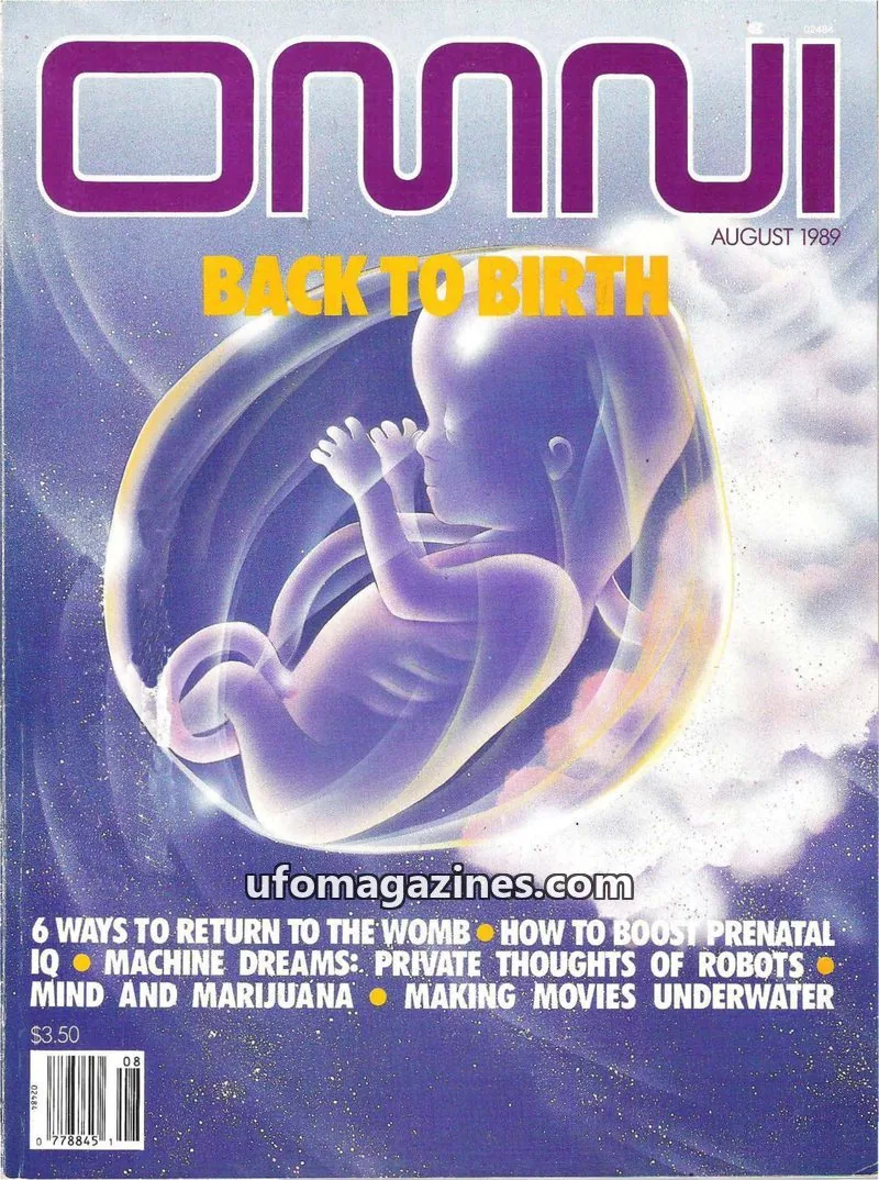Cover of OMNI issue AUGUST 1989: OMNI