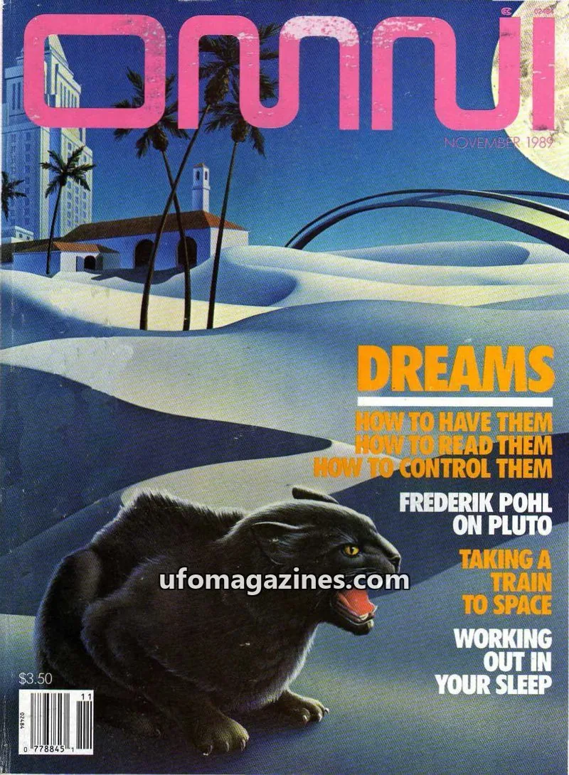 Cover of OMNI issue November 1989: OMNI