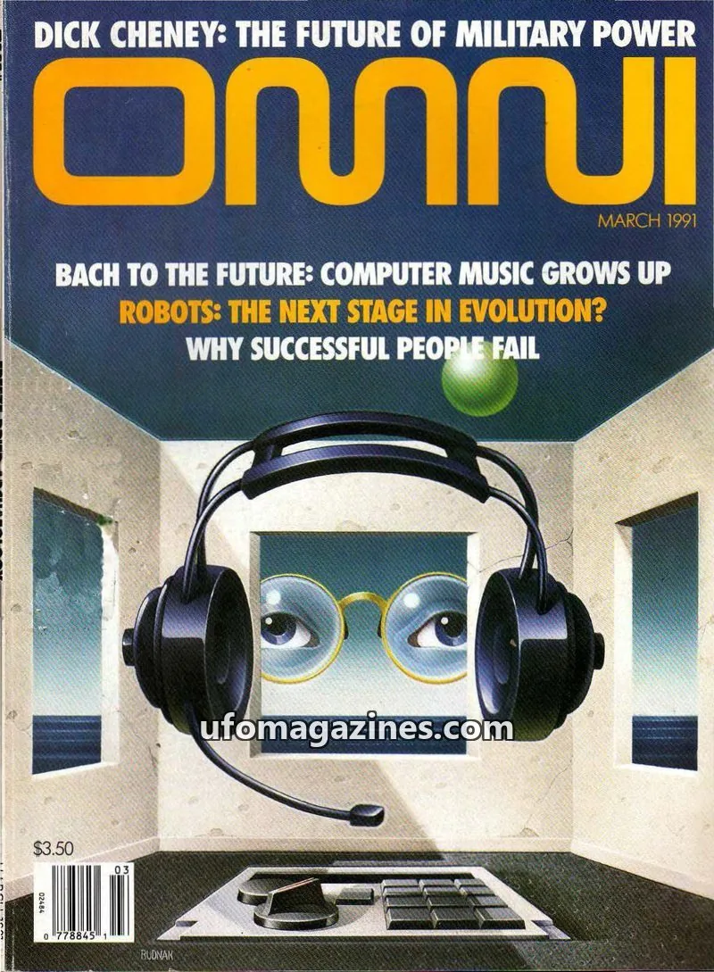 Cover of OMNI PUBLICATIONS INTERNATIONAL LTD issue MARCH 1991: OMNI