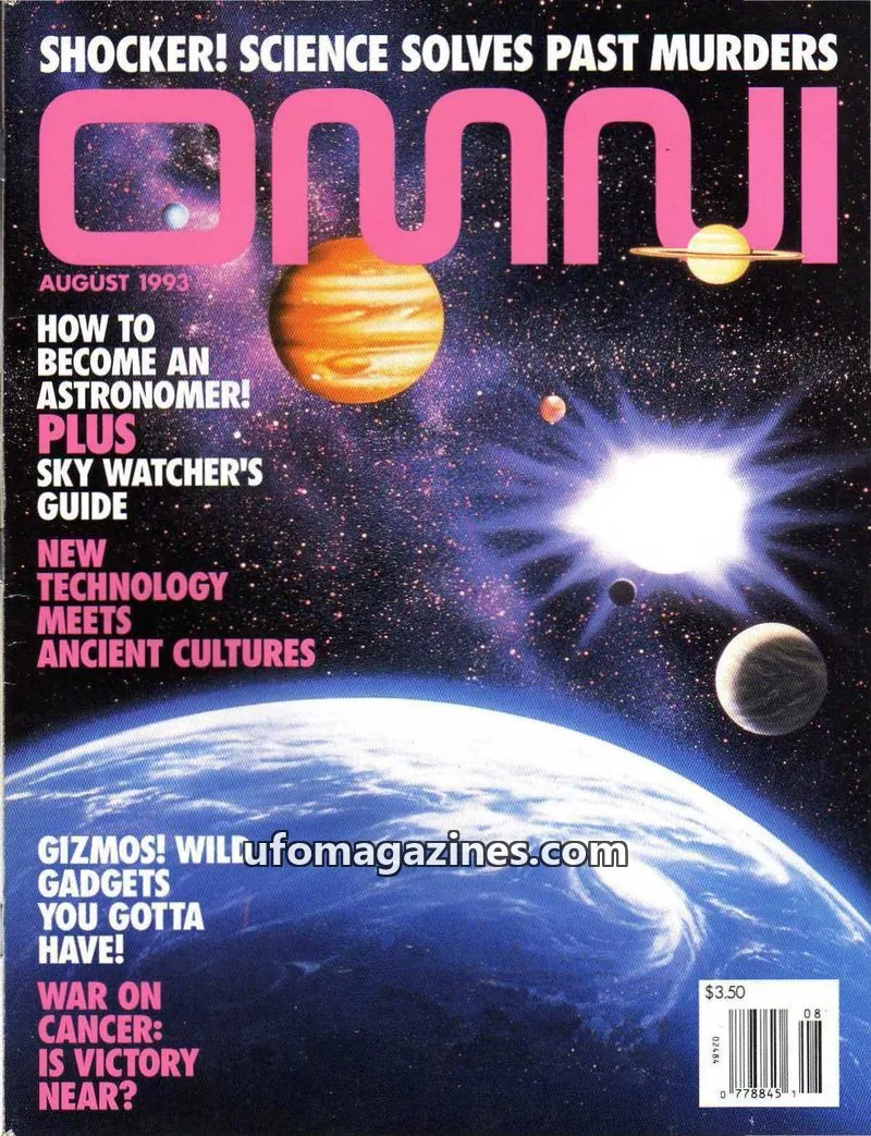 Cover of OMNI issue August 1993: OMNI