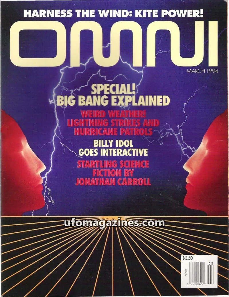 Cover of Omni Publications International Ltd. issue MARCH 1994: OMNI