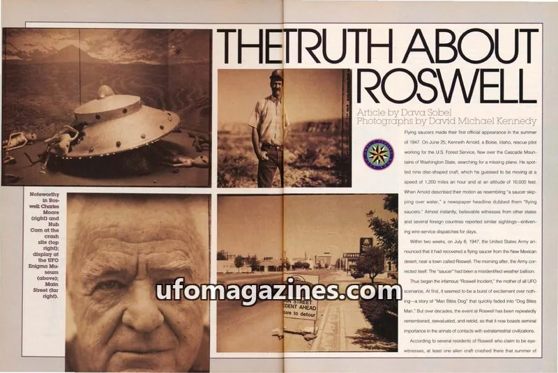Cover of OMNI: THE TRUTH ABOUT ROSWELL