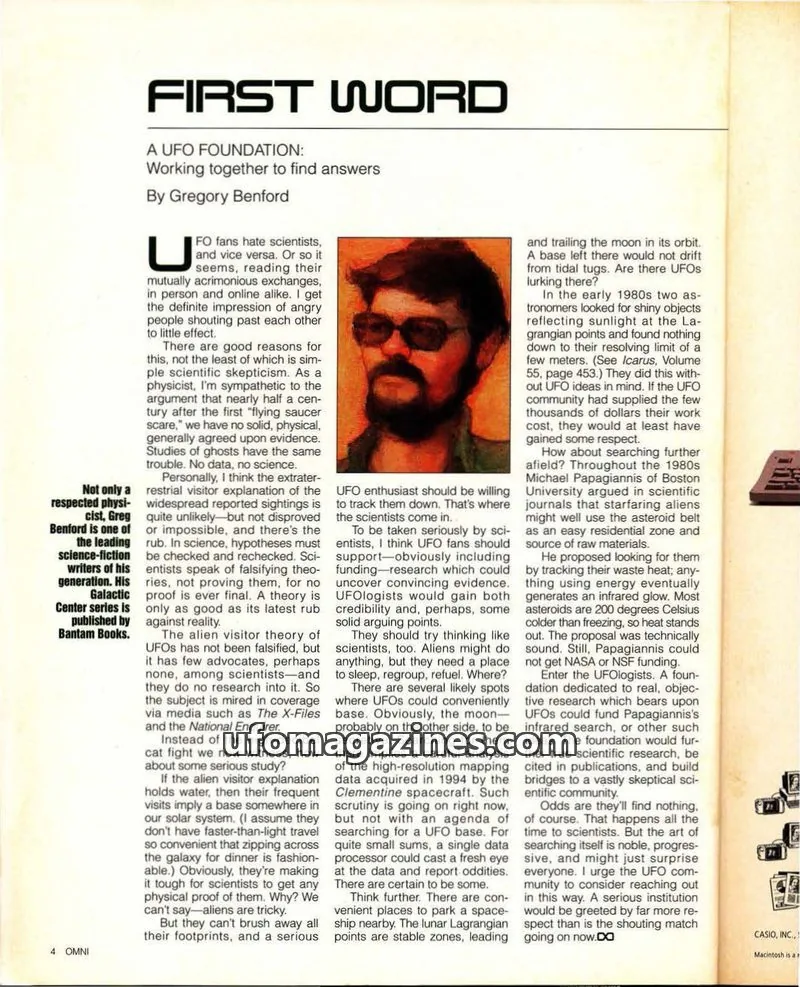 Cover of OMNI issue 4: OMNI
