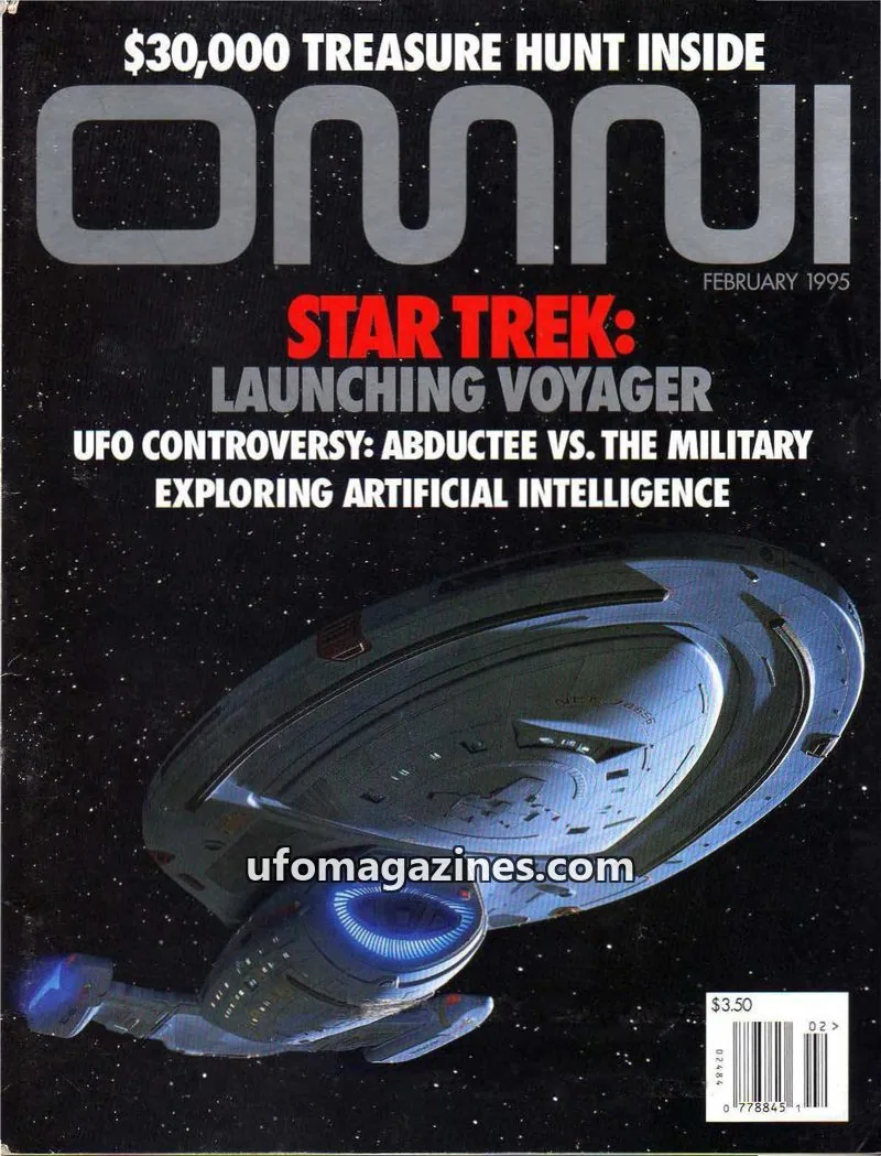 Cover of OMNI issue FEBRUARY 1995: OMNI