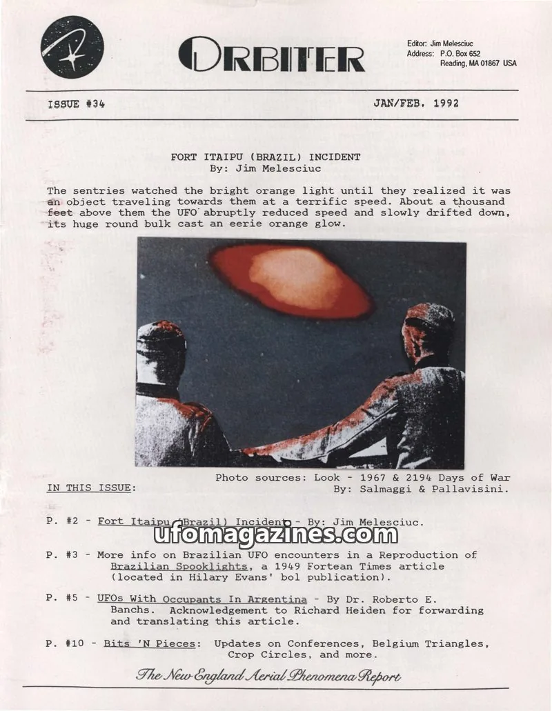 Cover of Orbiter (Jim Melesciuc) issue #34: ORBITER