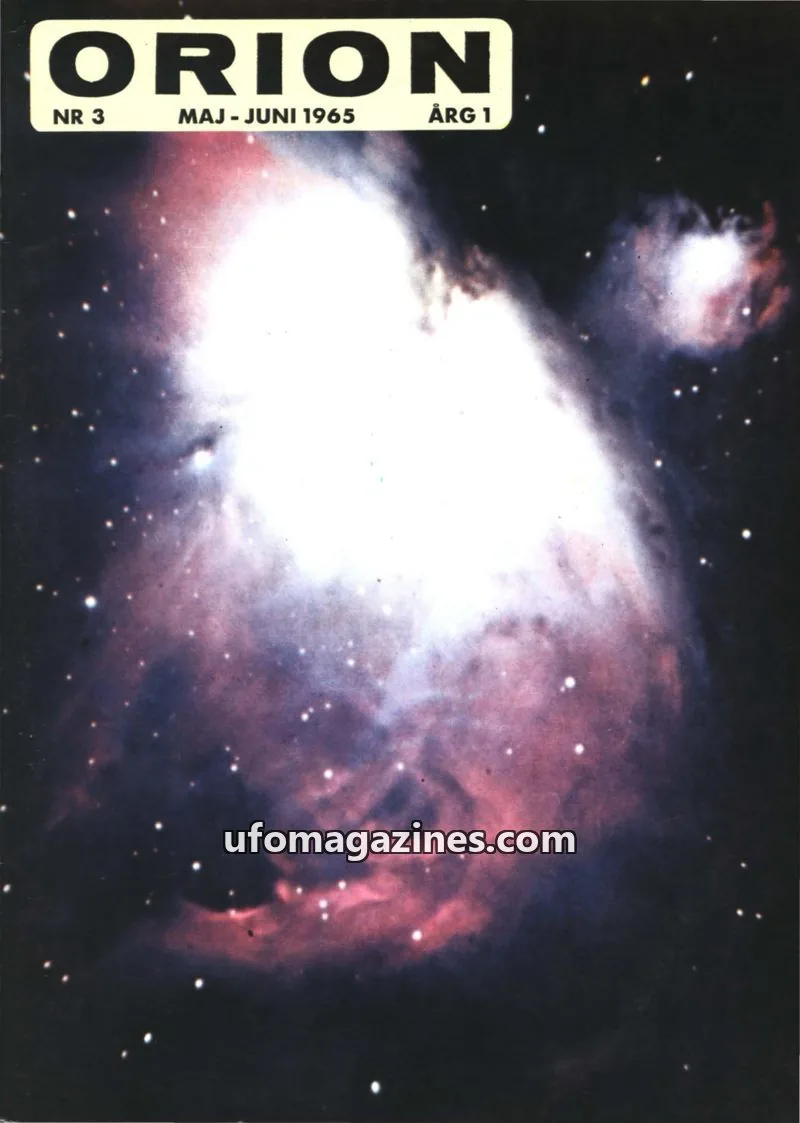 Cover of ORION issue NR 3: ORION