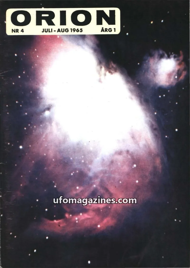 Cover of Orion issue 4: ORION