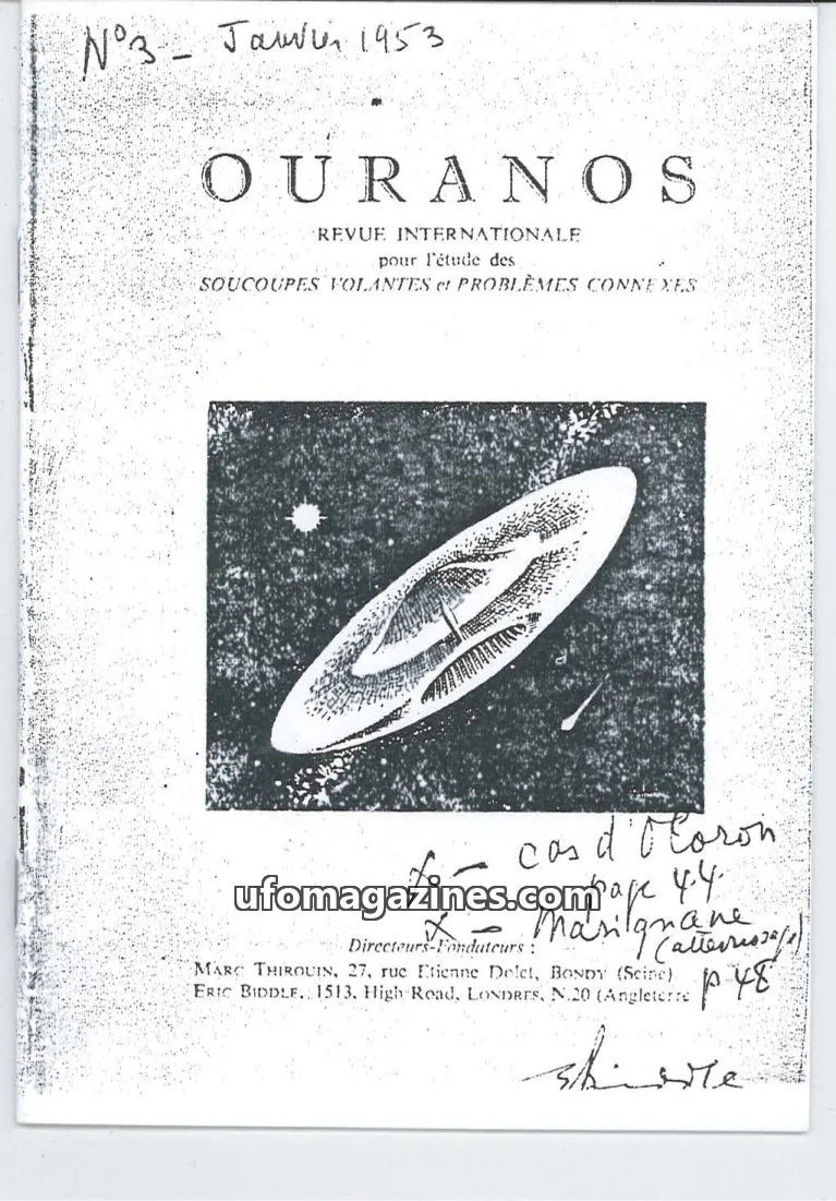Cover of OURANOS issue 3: OURANOS