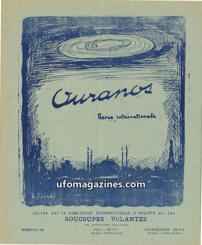 Cover of Ouranos issue 13: Ouranos