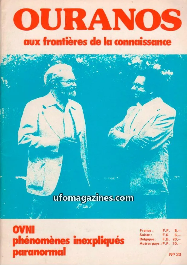 Cover of OURANOS issue 23: OURANOS