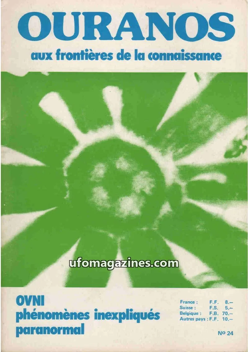 Cover of OURANOS issue 24: OURANOS