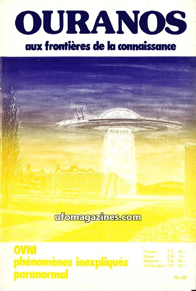 Cover of OURANOS issue 26: OURANOS
