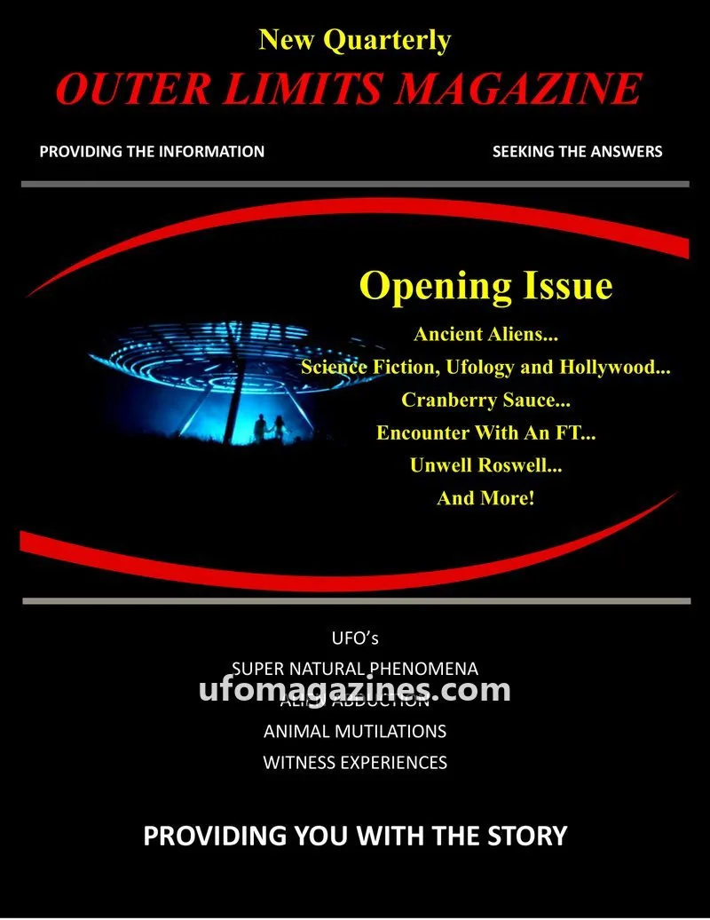 Cover of Outer Limits Magazine issue Opening Issue: OUTER LIMITS MAGAZINE