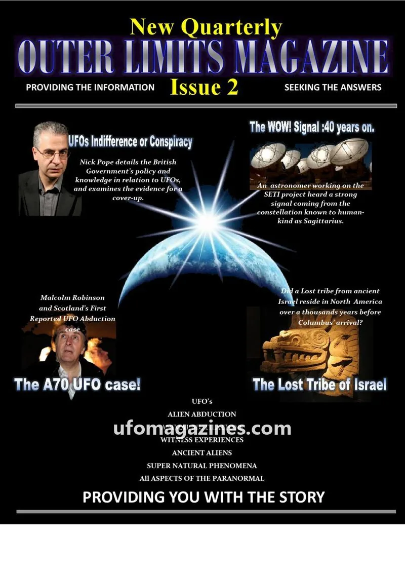 Cover of Outer Limits Magazine issue Issue 2: OUTER LIMITS MAGAZINE