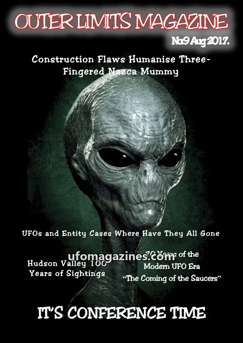 Cover of Outer Limits Magazine issue 9: OUTER LIMITS MAGAZINE