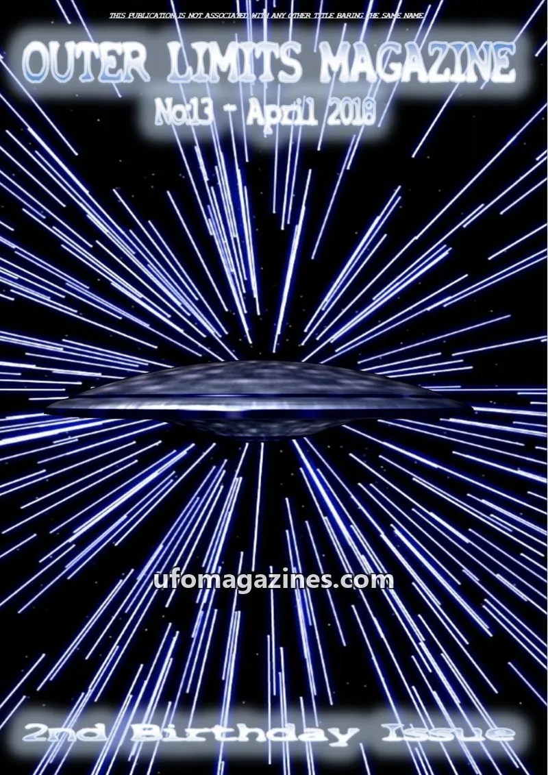 Cover of Outer Limits Magazine issue 13: OUTER LIMITS MAGAZINE