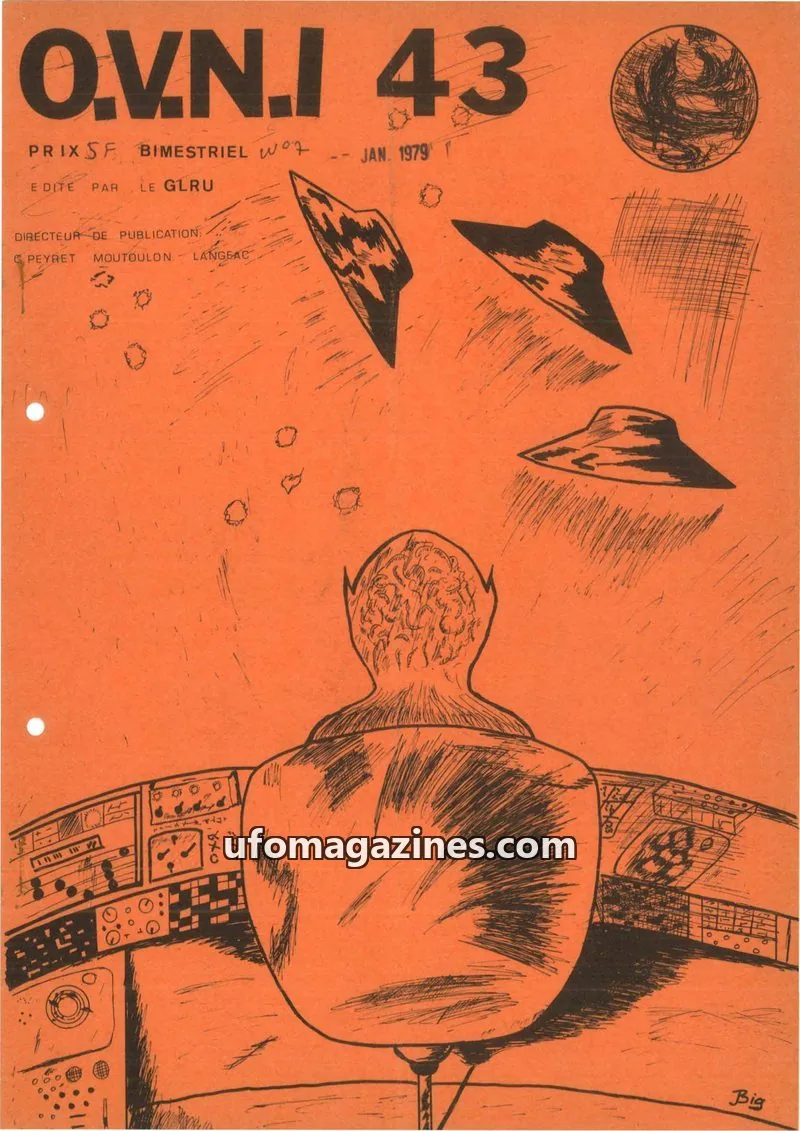 Cover of Ovni 43 (GLRU) issue 43: O.V.N.I. 43