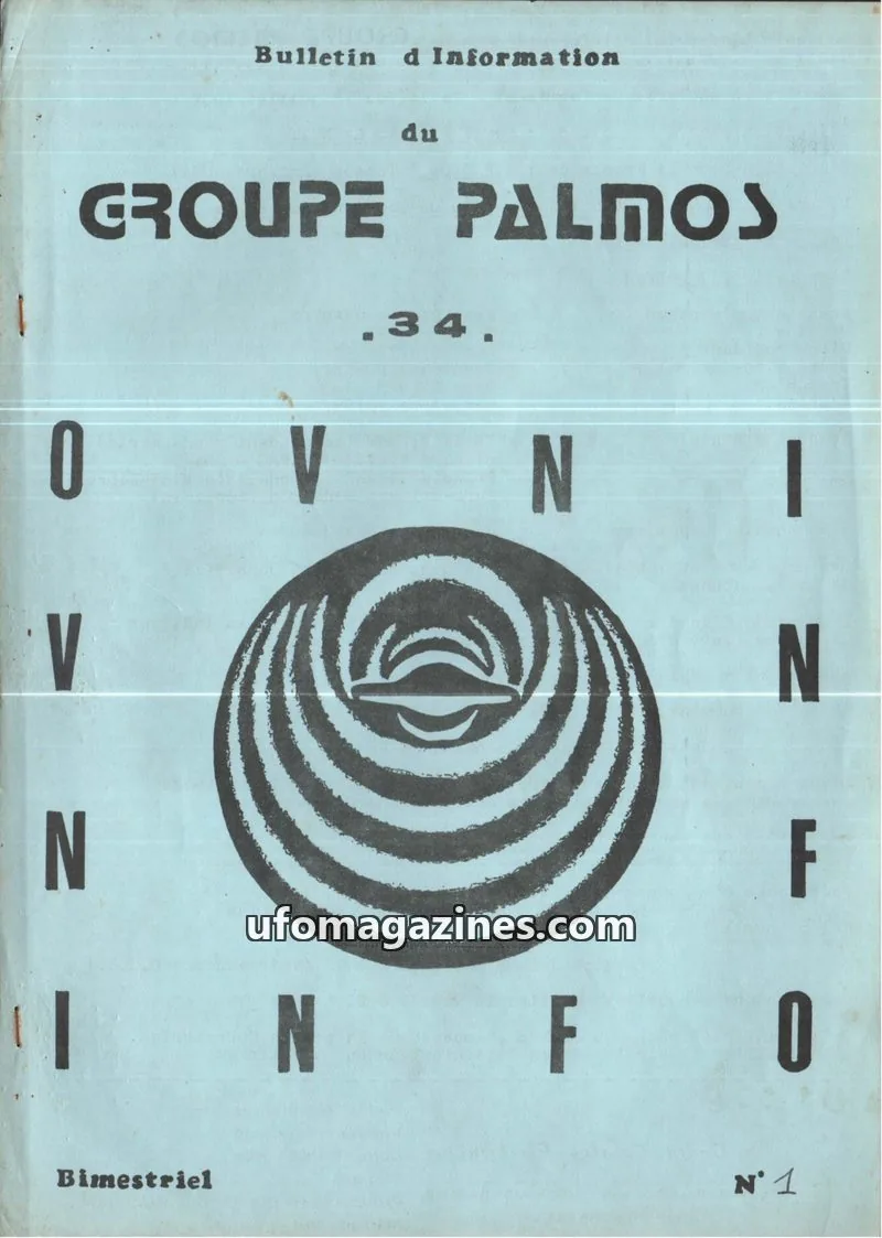 Cover of GROUPE PALMOS issue 34: Bulletin d'Information du GROUPE PALMOS