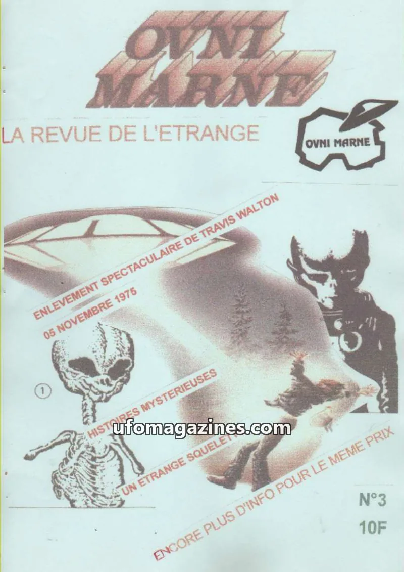Cover of Ovni Marne issue N°3: OVNI MARNE