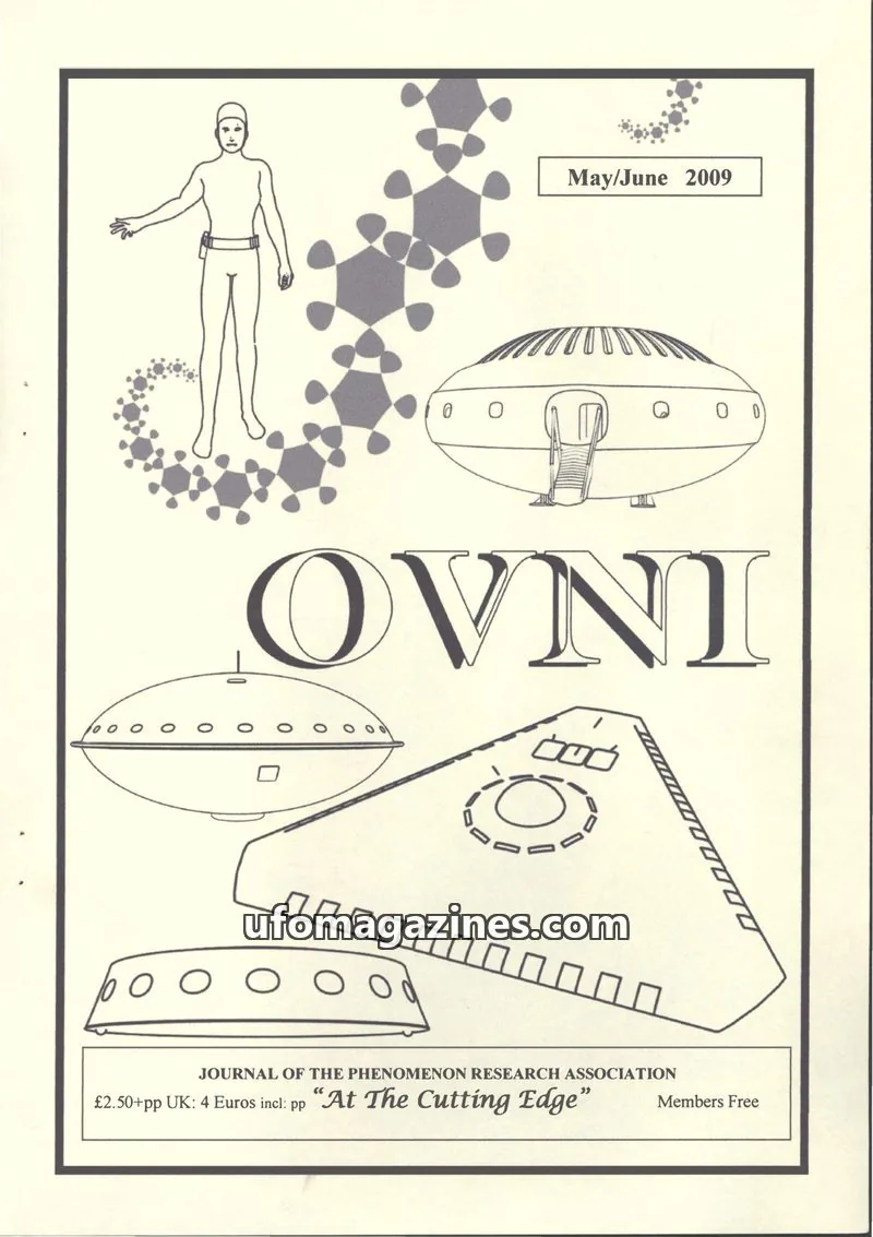Cover of Phenomenon Research Association issue May/June 2009: OVNI