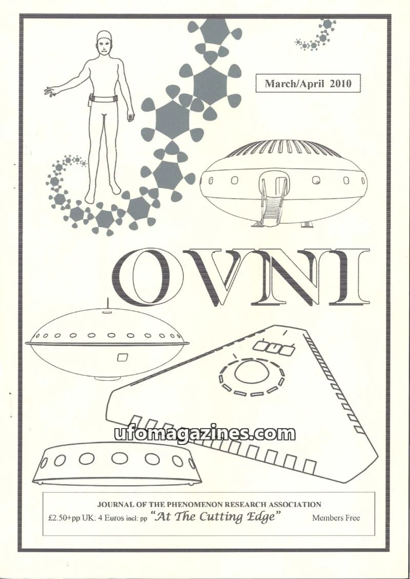 Cover of Phenomenon Research Association issue March/April 2010: OVNI