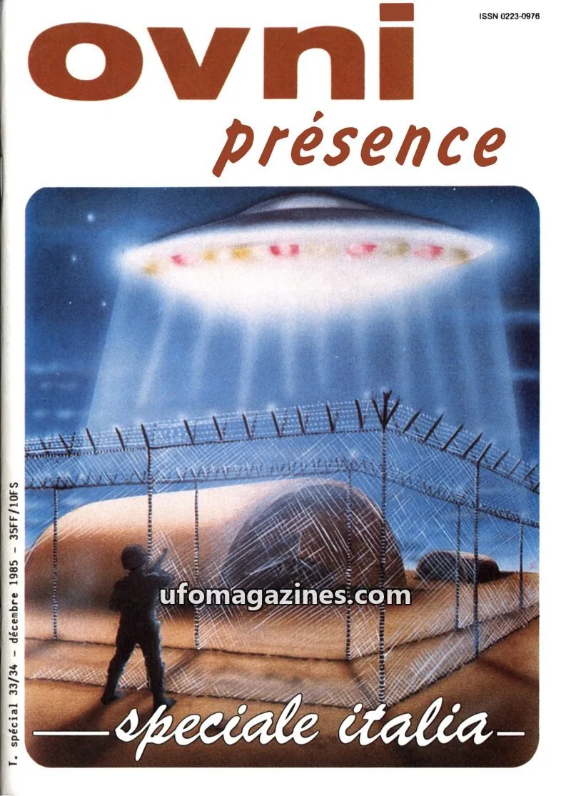 Cover of OVNI Presence issue 33/34: ovni présence