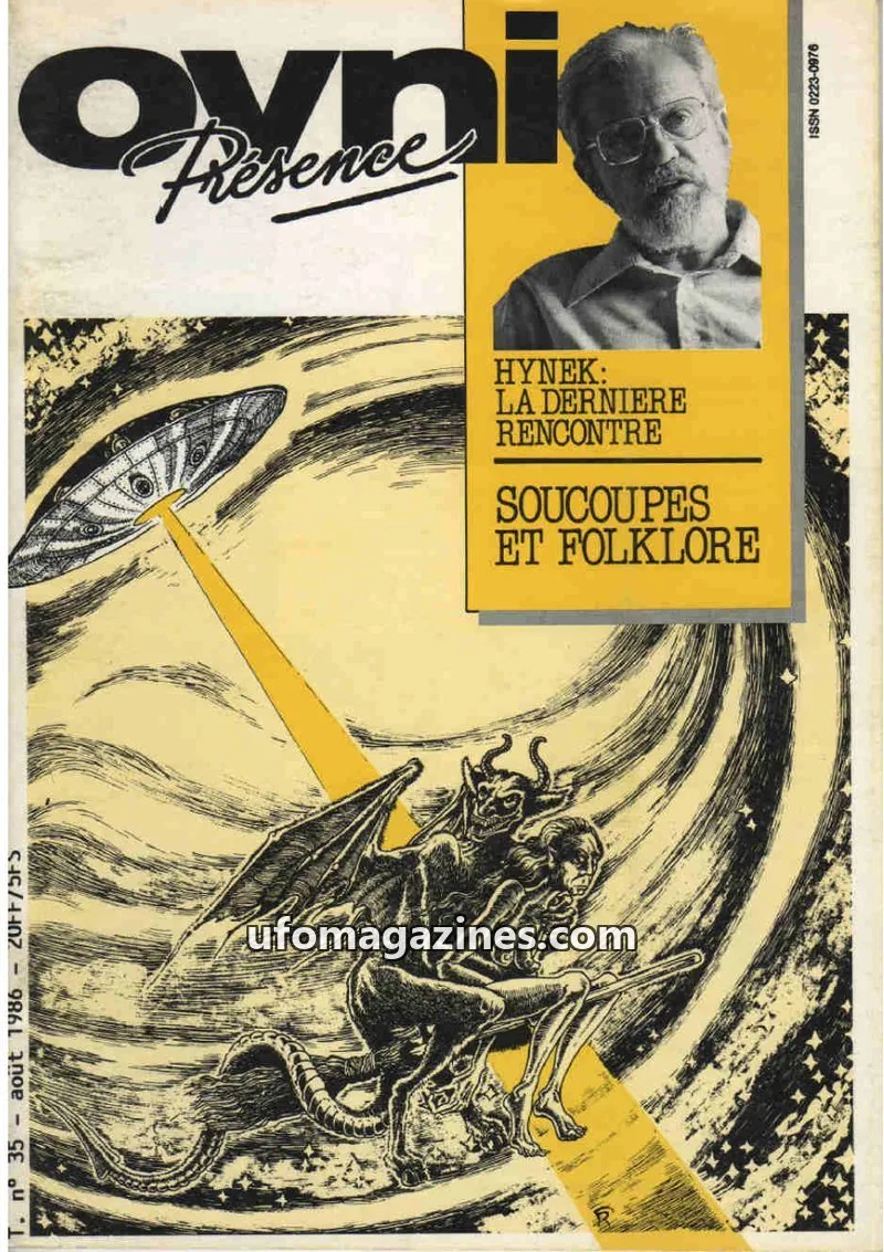 Cover of OVNI Presence issue 35: Ovni-Présence