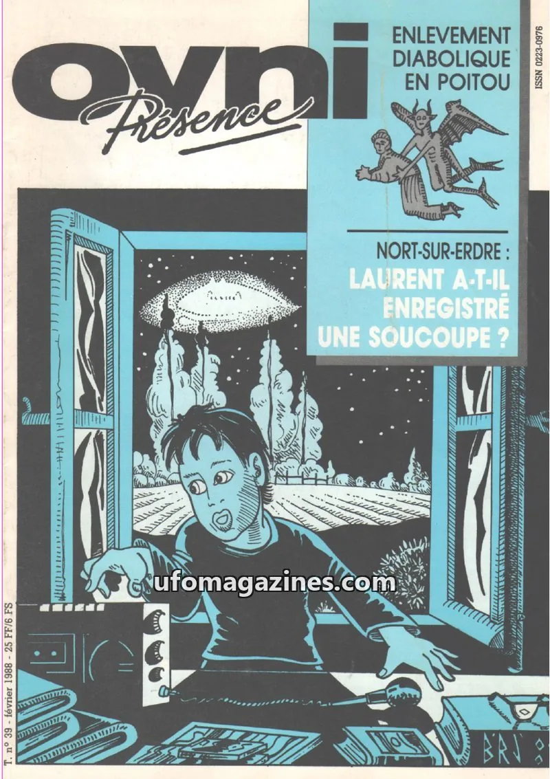 Cover of OVNI Presence issue 39: OVNI Présence