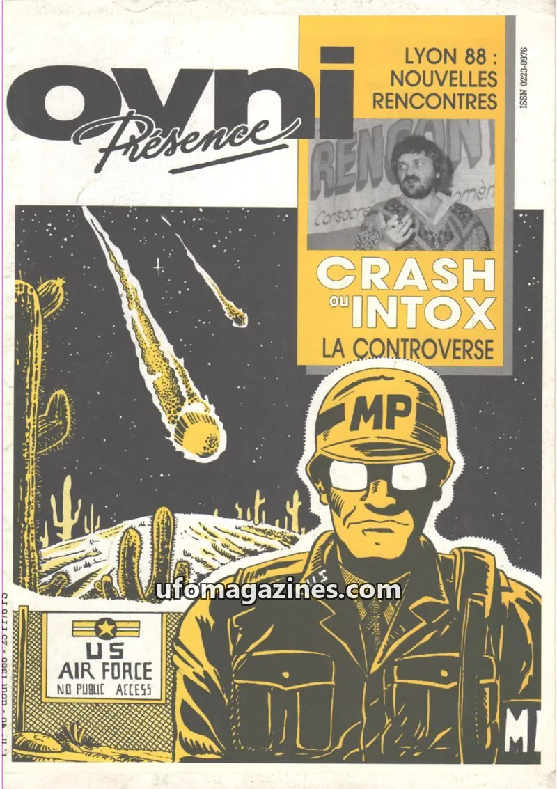 Cover of Association d'Etude sur les Soucoupes Volantes (AESV) issue 40: Ovni-Présence