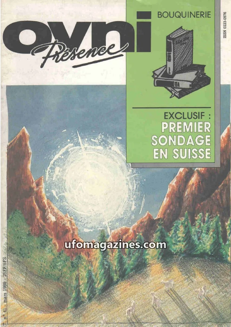 Cover of Association d'Etude sur les Soucoupes Volantes (AESV) issue 41: Ovni-Présence