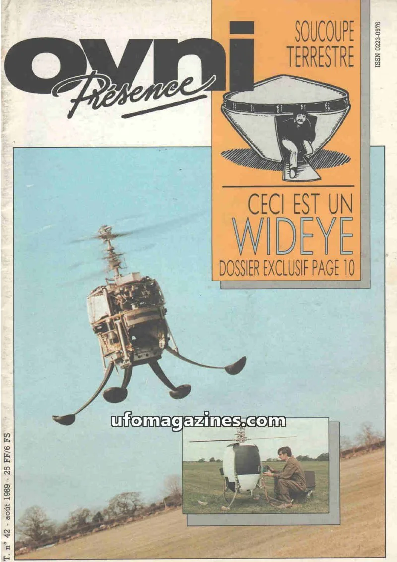 Cover of Association d'Etude sur les Soucoupes Volantes (AESV) issue 42: Ovni-Présence