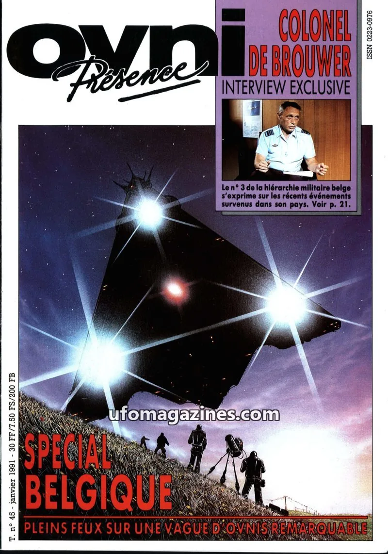 Cover of OVNI Presence issue 45: OVNI Présence