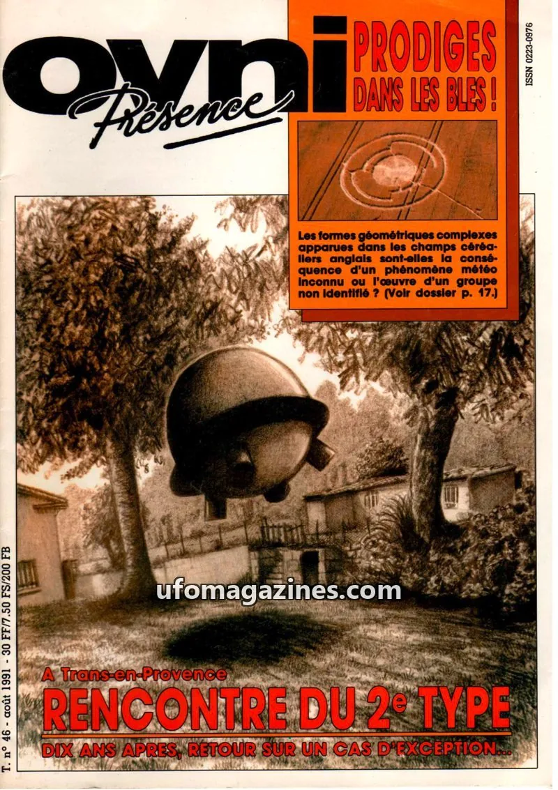Cover of OVNI Presence issue 46: Ovni Présence